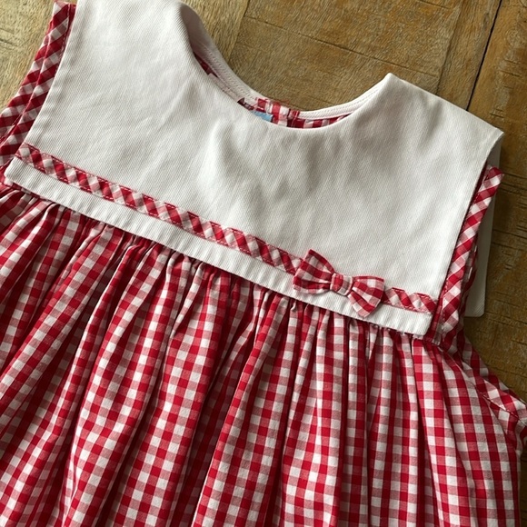 Monday’s Child gingham dress size 6x - Picture 2 of 7